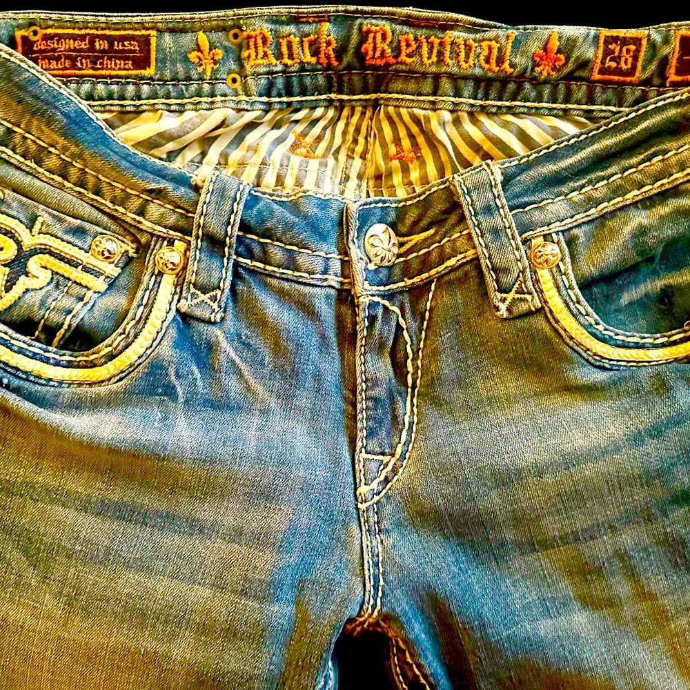Rock Revival women’s size 26 jeans! Super cool jeans!